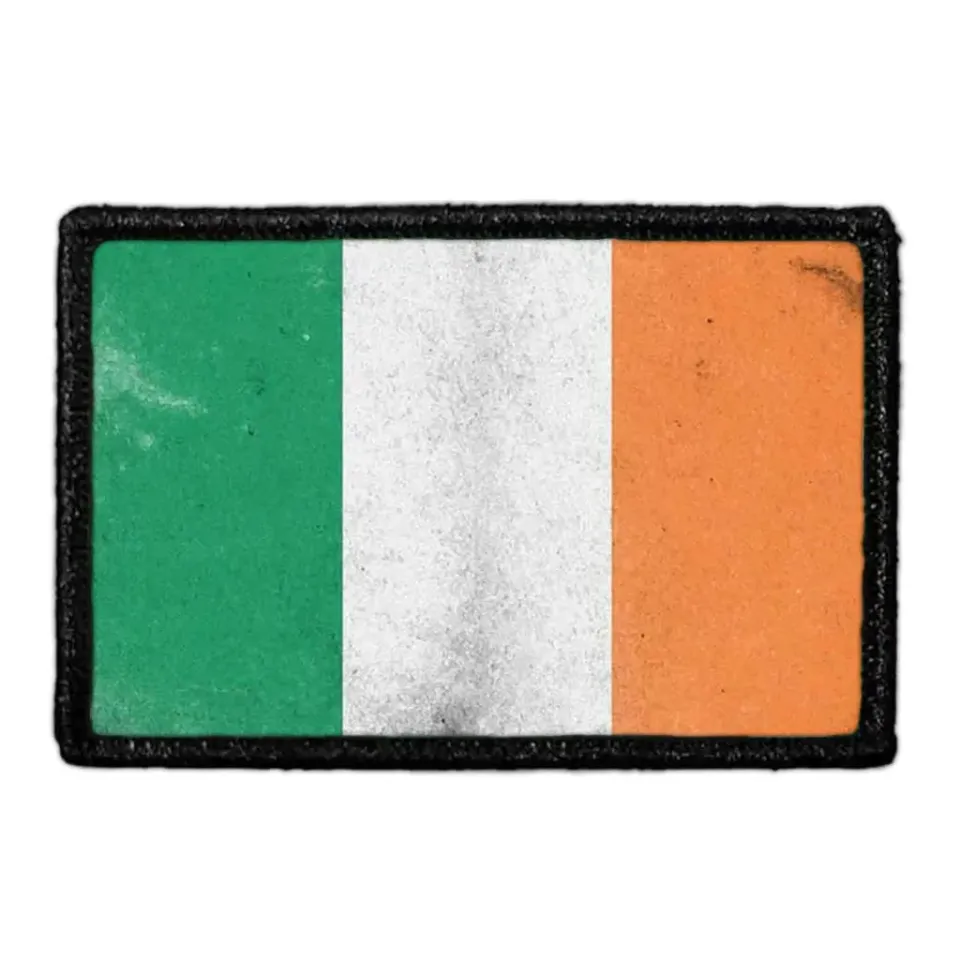 Pull Patch Irland flag patch vintage farve