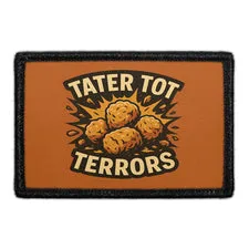 Pull Patch Tater Tot Terrors Idaho patch med velcro 76x51 mm
