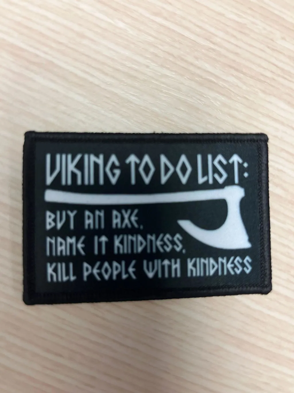 Pull Patch Highking patch med velcro – viking
