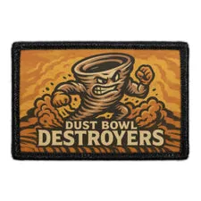 Pull Patch Dust Bowl Destroyers patch 7,6x5 cm velcro
