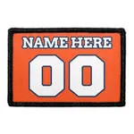 Pull Patch Jersey patch orange-blå-hvid custom