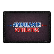 Pull Patch Ambulance Athletes patch EMS velcro