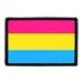 Pull Patch Pansexual Pride Flag velcropatch 76x51 mm