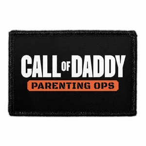 Pull Patch Call Of Daddy patch med velcro forældre