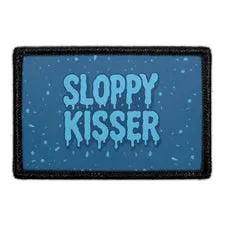 Pull Patch Sloppy Kisser patch med velcro 76x51 mm
