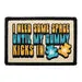 Pull Patch I Need Some Space patch med velcro 7,6x5 cm