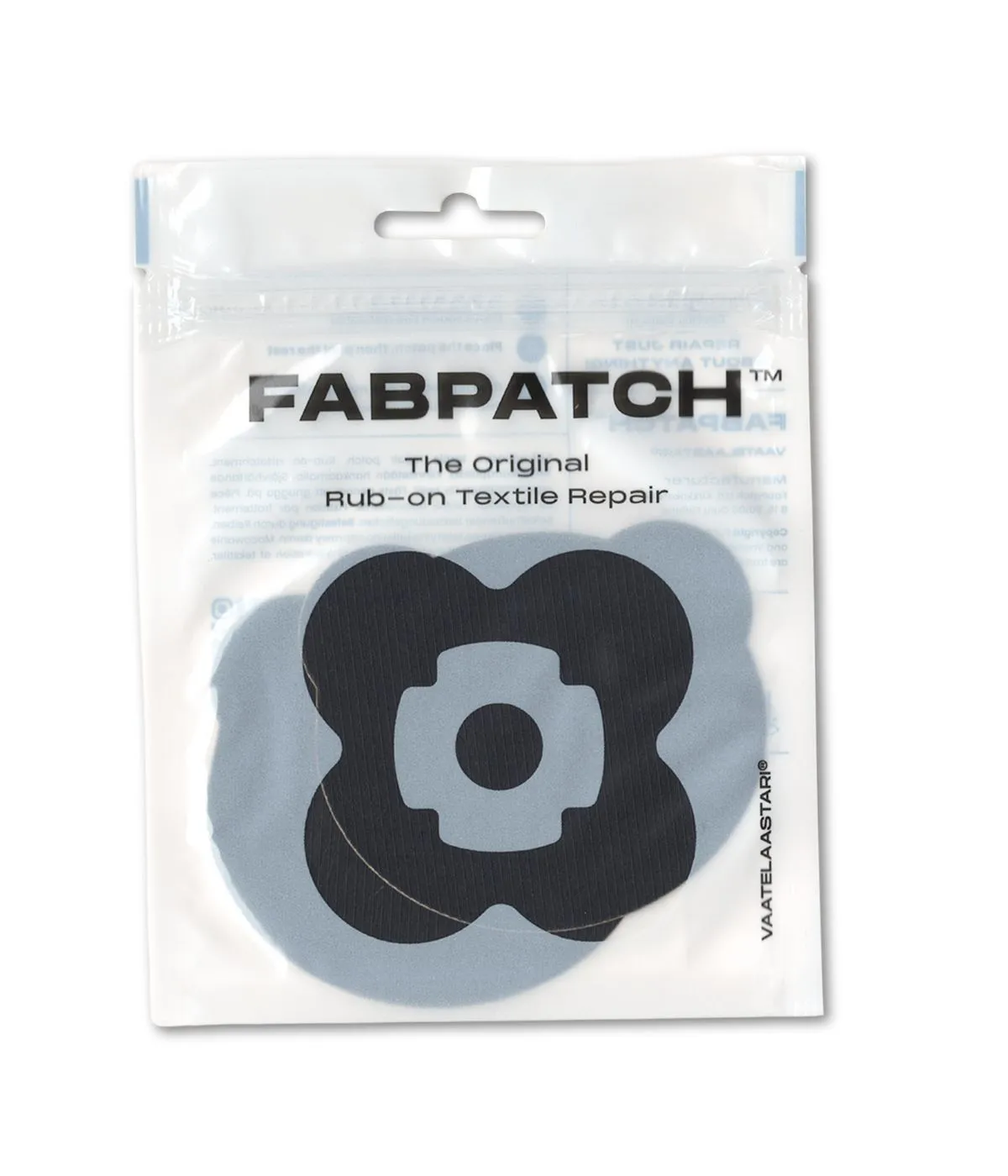 FabPatch Extreme Black Bears lapper 2-pak slidstærk