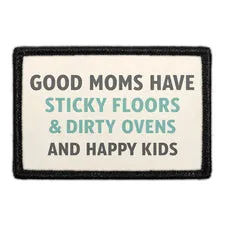 Pull Patch Good Moms Sticky Floors patch med velcro