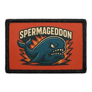 Pull Patch Spermageddon patch velcro humor