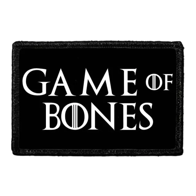 Pull Patch Game Of Bones patch med velcro – knoglemotiv
