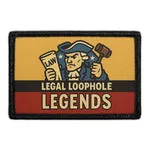 Pull Patch Legal Loophole Legends patch med velcro