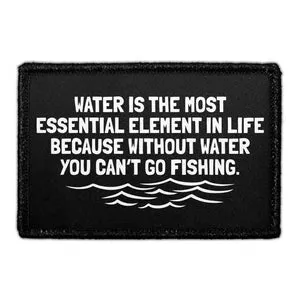 Pull Patch Water Is The Most Essential Element Fishing patch