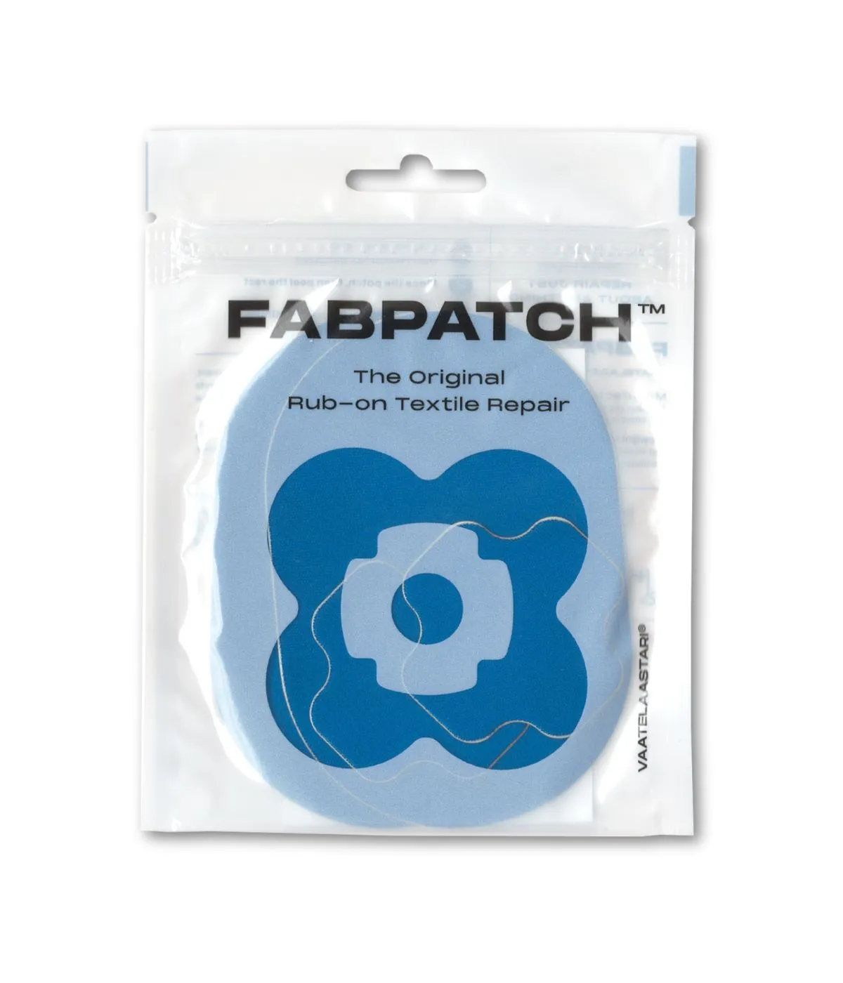 FabPatch STRETCH Sky Blue tekstillapper 4 stk strækbare