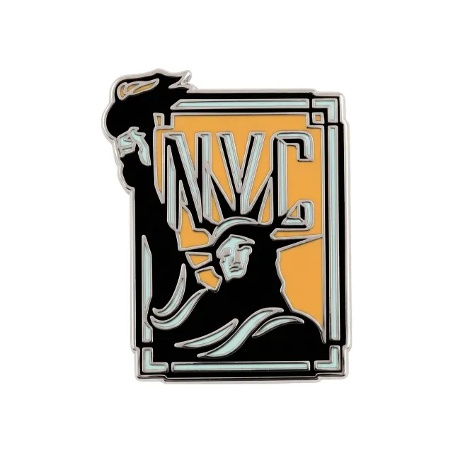 Vagabond Heart New York NYC pin emalje