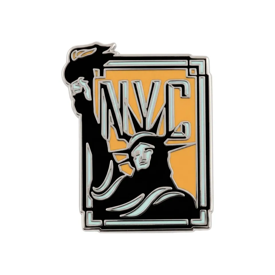 Vagabond Heart New York NYC pin emalje