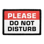 Pull Patch Please Do Not Disturb patch velcro