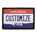 Pull Patch South Dakota License Plate patch personlig