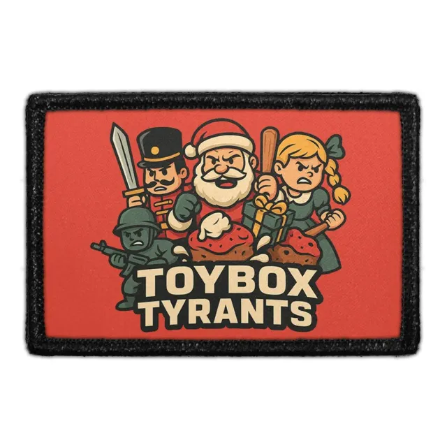 Pull Patch Toybox Tyrants julepatch med velcro