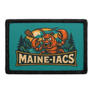 Pull Patch Maine-Iacs patch med velcro 76x51 mm