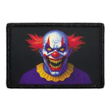 Pull Patch Balloon Butcher patch scary clown