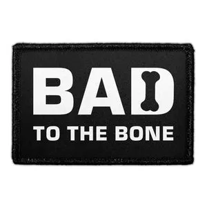Pull Patch Bad To The Bone patch 76x51 mm knoogle