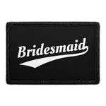 Pull Patch Bridesmaid patch med velcro bryllup