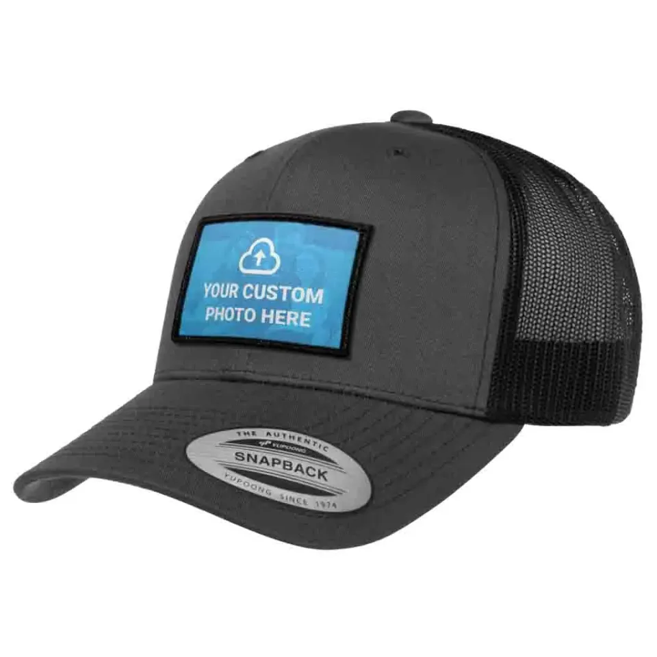 Pull Patch Custom Photo truckerkasket bundle foto sort