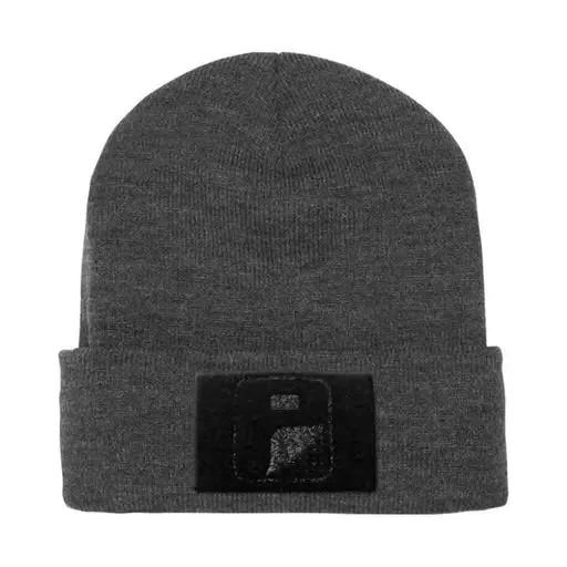 Pull Patch Premium Beanie Flexfit hue mørkegrå