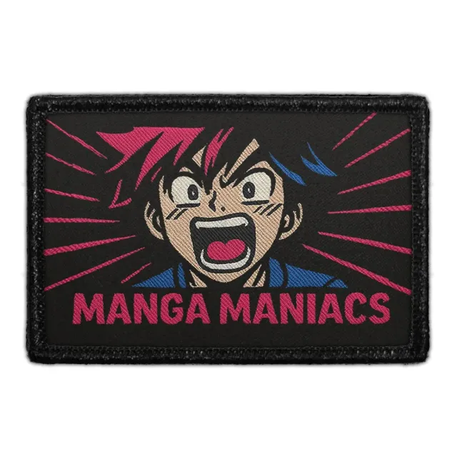 Pull Patch Manga Maniacs Japan patch 3x2 velcro