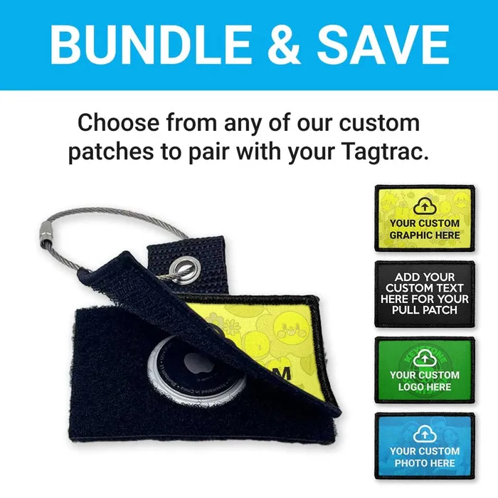 Pull Patch Custom Graphic TagTrac bundle AirTag