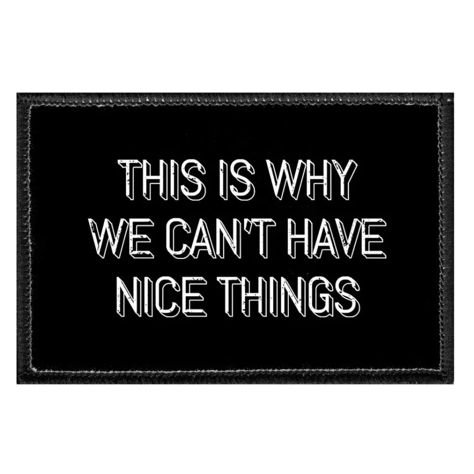 Pull Patch Nice Things patch 7,6x5 cm velcro