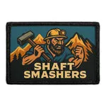 Pull Patch Shaft Smashers patch velcro 7,6x5,1 cm