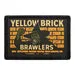 Pull Patch Yellow Brick Brawlers patch velcro