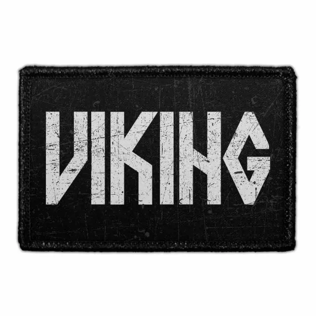 Pull Patch Viking patch med velcro 76x51 mm