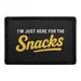 Pull Patch I'm Just Here For The Snacks patch 1 stk sjov