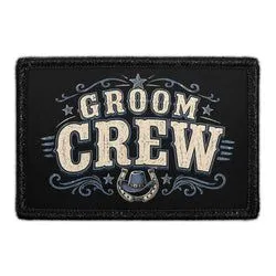 Pull Patch Bachelor Party Crew Member patch med velcro