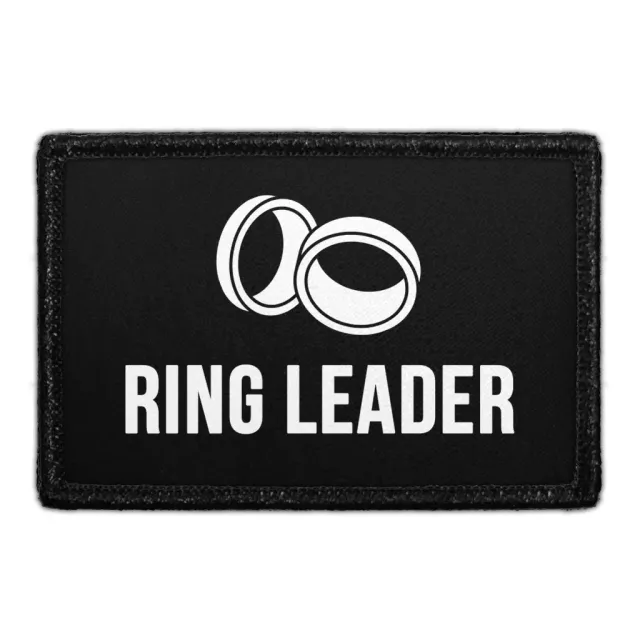 Pull Patch Ring Leader patch med velcro bryllup