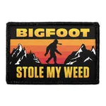 Pull Patch Bigfoot Stole My Weed patch velcro 76x51mm