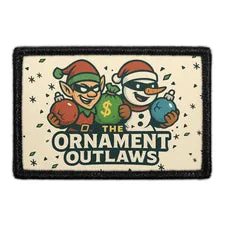 Pull Patch Ornament Outlaws patch 7,6x5 cm jul