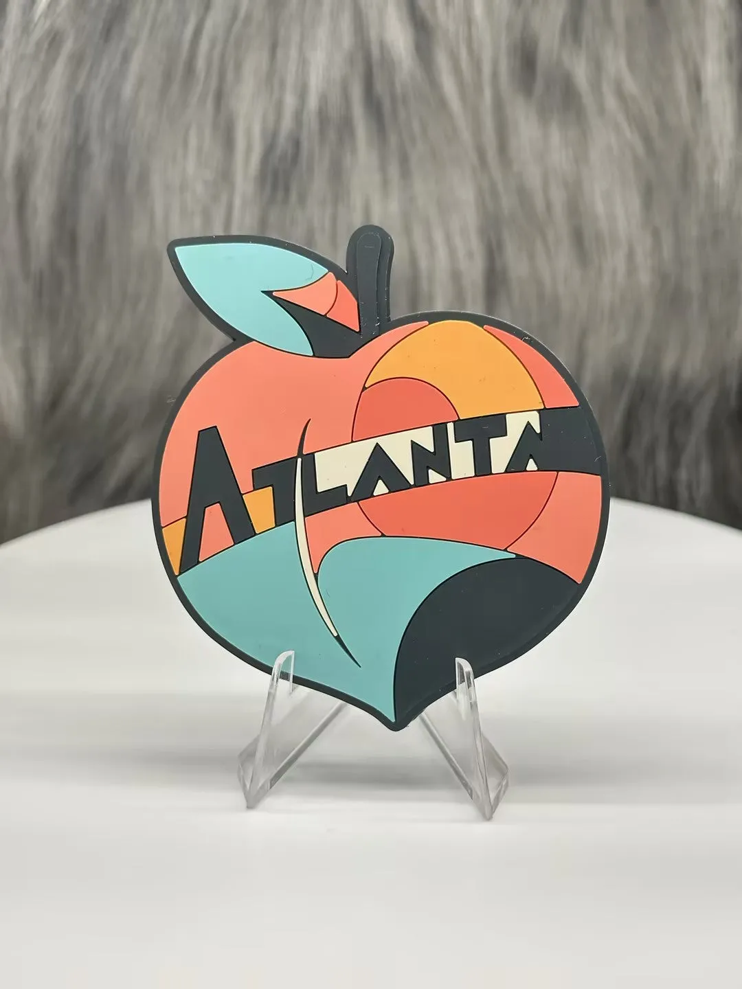 Vagabond Heart Atlanta køleskabsmagnet PVC 3D