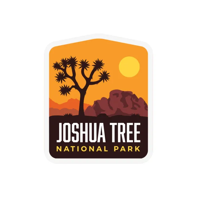 Vagabond Heart Joshua Tree klistermærke vejrbestandig
