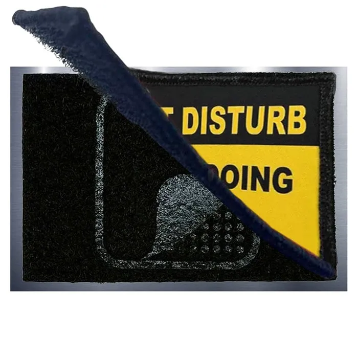 Pull Patch Do Not Disturb Doing Nothing patch velcro