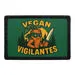 Pull Patch Vegan Vigilantes patch med velcro 76x51 mm