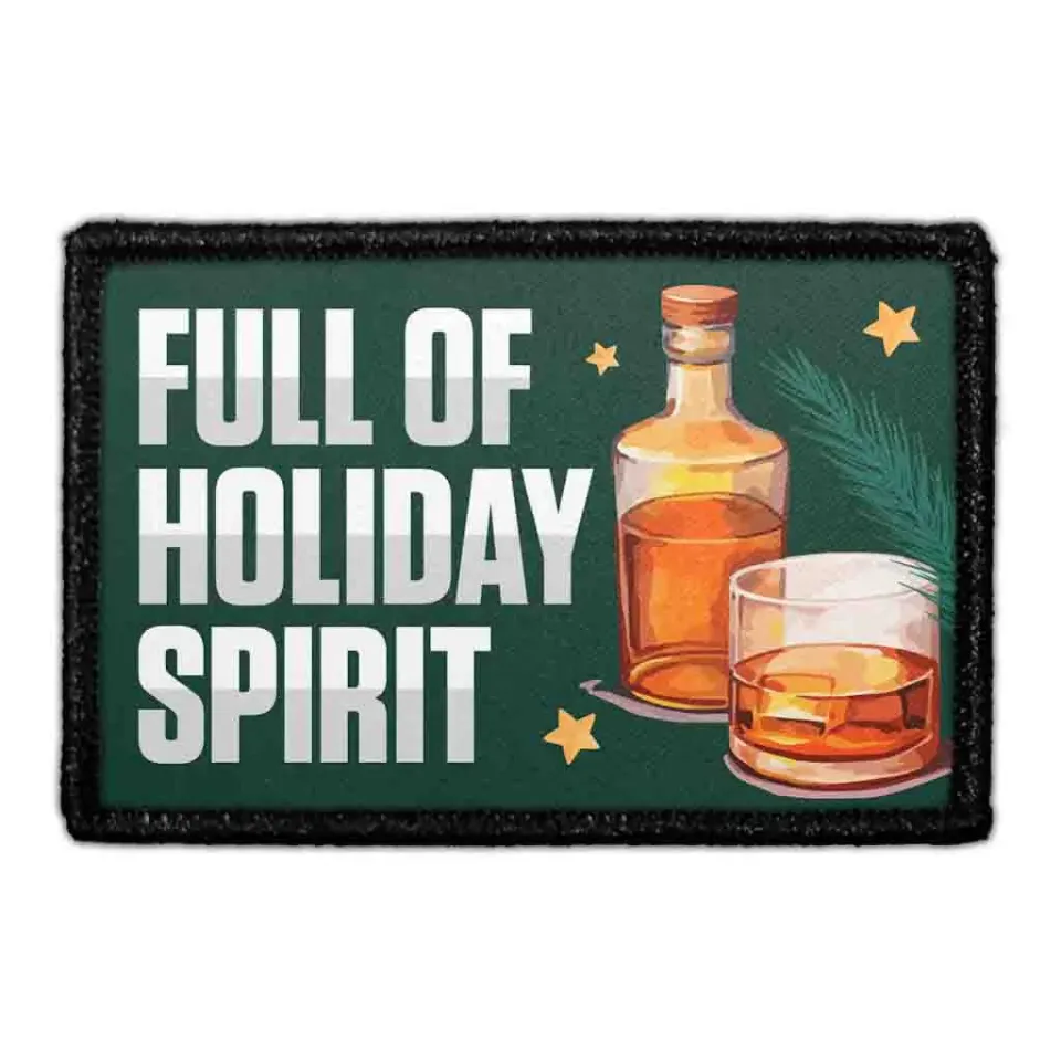 Pull Patch Holiday Spirit patch 3x2 juleøl