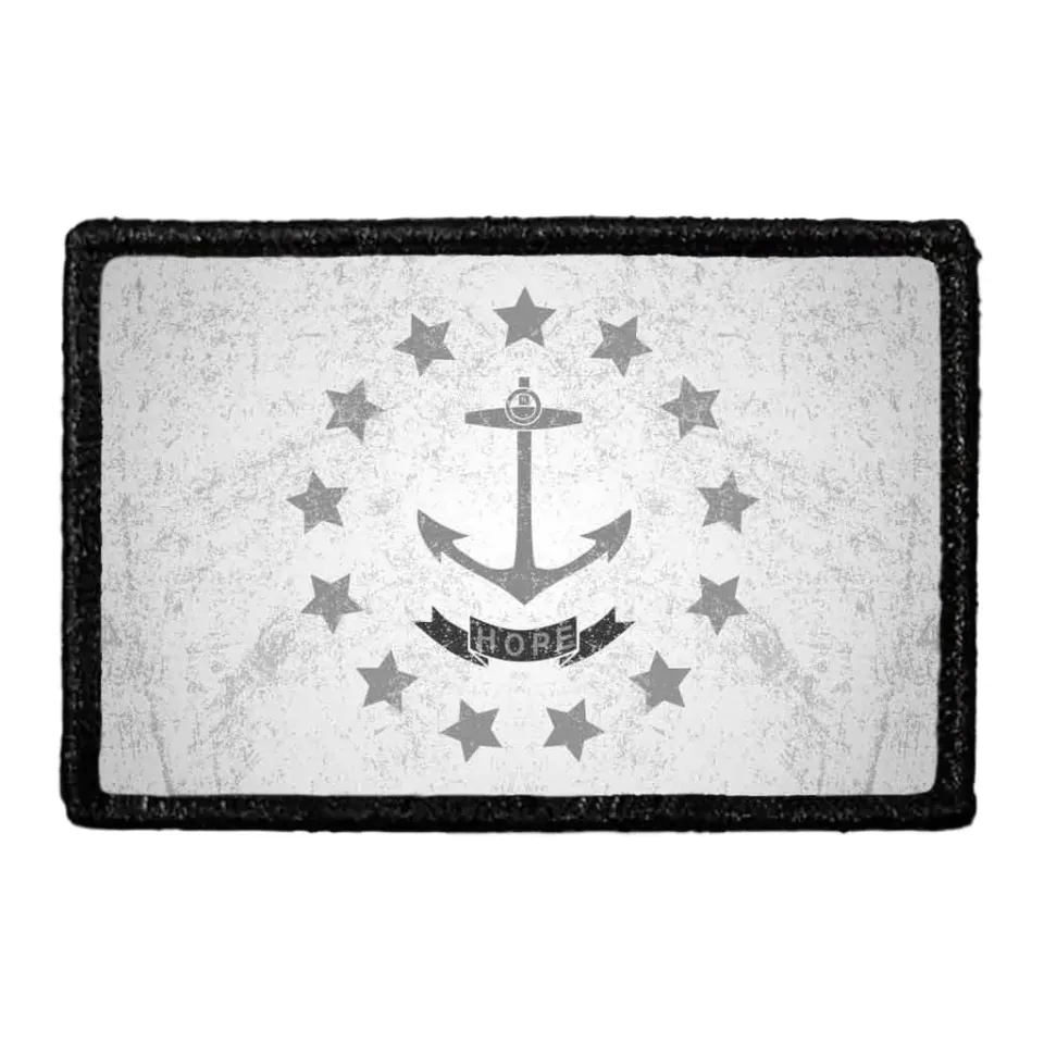 Pull Patch Rhode Island State Flag patch slidt