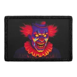 Pull Patch Painted Tears Scary Clown patch velcro