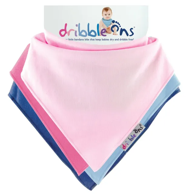 Sock Ons Dribble Ons Classic savlesmæk baby blue bomuld