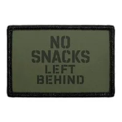Pull Patch No Snacks Left Behind patch velcro mad