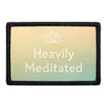 Pull Patch Heavily Meditated patch med velcro – yoga