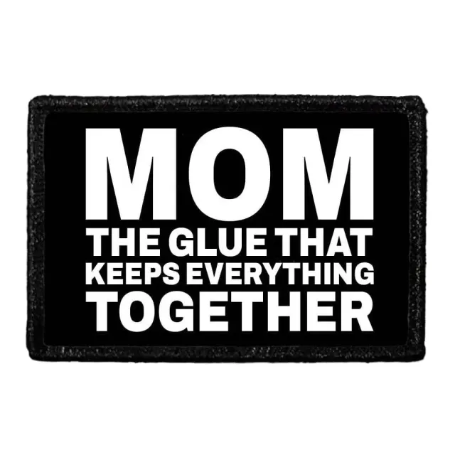 Pull Patch Mom The Glue patch 76x51mm mors dag
